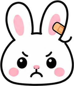 Nurse Rabbit, angry